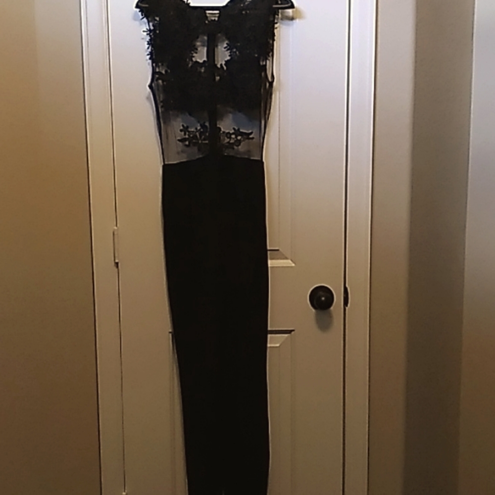 Lace all black jumpsuit
